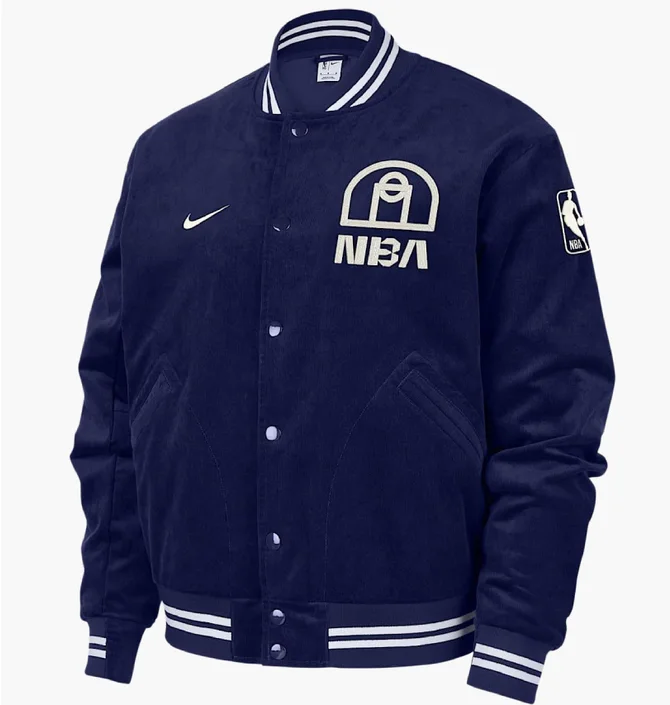 Бомбер мужской Nike Nba Blue FZ7508-492