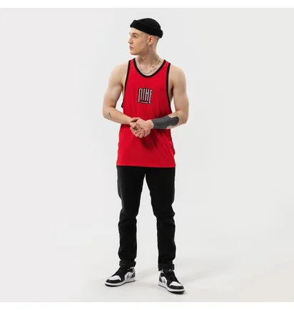 Майка мужская Nike Tank M Nk Df Jsy Starting Five Nba Red DH7136-657