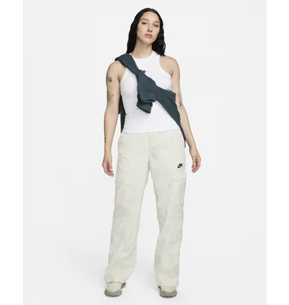 Штаны женские Nike Sportswear Woven Cargo Pants White FN7696-020