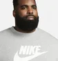 Свитшот мужской Nike Sportswear Club Fleece Graphic Crew Grey Dq4912-063