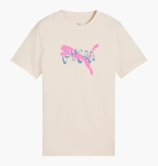 Футболка детская Puma Graphic Beige 688501-87