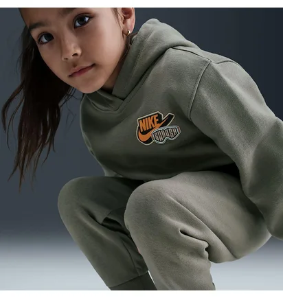 Спортивний костюм дитячий Nike Fleece Pullover Set Olive 86N496-E1S