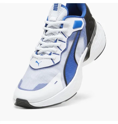 Кроссовки унисекс Puma Softride Sway White/Blue 379443-02