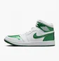Кроссовки мужские Air Jordan Air I High G White/Green DQ0660-130