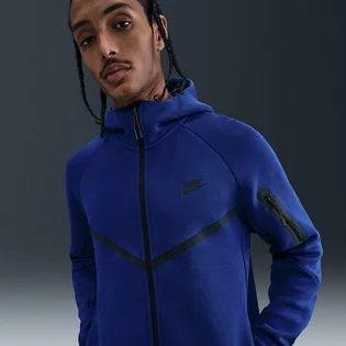 Толстовка мужская Nike Tech Fleece Fz Wr Blue HV0949-455