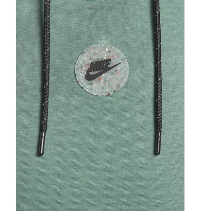 Худи женское Nike Hoodie Oversize Fleece Green FB2190-361