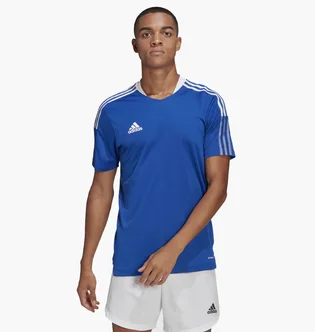 Футболка чоловіча Adidas Tiro 21 Training Jersey Blue Gm7589