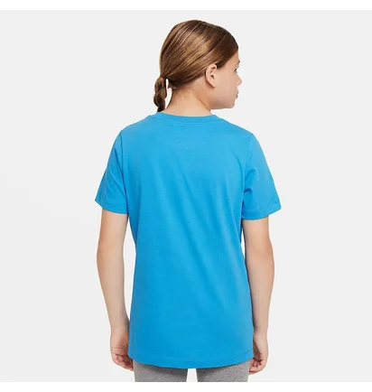 Футболка детская Nike Sportswear T-Shirt Light Blue FN9618-435