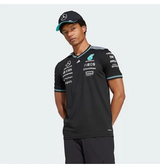 Футболка мужская Adidas Mercedes - Amg Petronas Formula One Team Driver Authentic Black JY2607