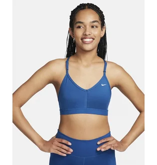 Топ женский Nike Padded V-Neck Sports Bra Blue CZ4456-477