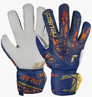 Перчатки вратарские детские Reusch Attrakt Grip Junior Blue 5472815-4410