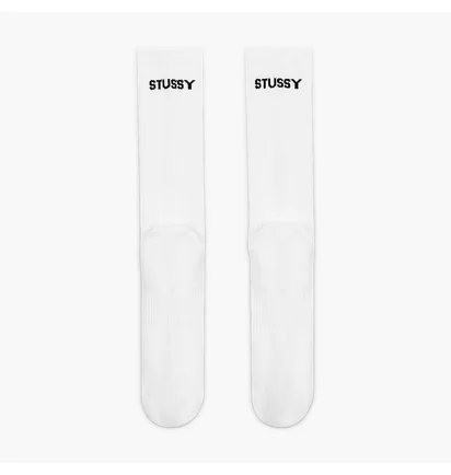 Носки Nike By Stussy Everyday Plus Cushioned Crew White (1 пара) DH6155-100