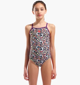 Купальник дитячий Arena Fun Skulls Swimsuit Lightdrop Multi 010284-590