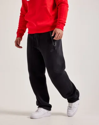 Штаны мужские Nike Tech Fleece Open-Hem Pants Black HJ6533-010