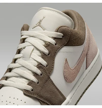 Кроссовки мужские Air Jordan 1 Low Olive/White 553558-046