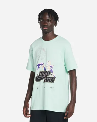 Футболка чоловіча Air Jordan Jumpman Crew Tee Light Blue Dm1452-379