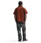 Рубашка унисекс Nike Sb Dri-Fit Woven Short-Sleeve Bowler Shirt Brown HJ2958-245