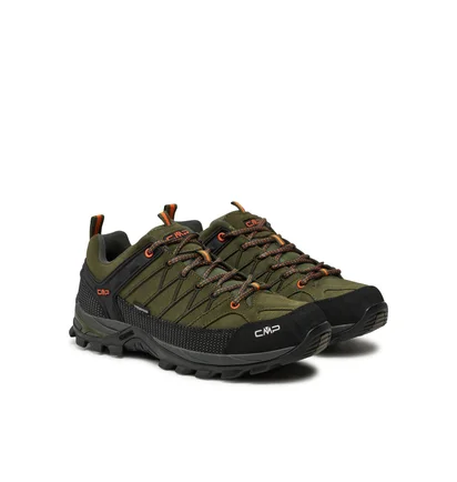 Кроссовки мужские CMP Rigel Low Trekking Shoes Wp Green 3Q13247-55ES