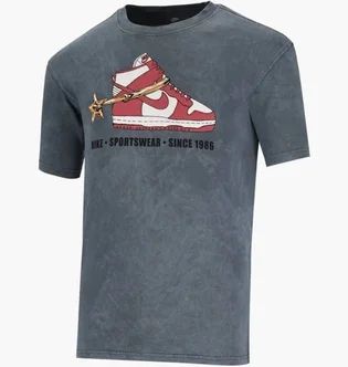 Футболка мужская Nike M90 Oc Vntg Grey HQ9273-060
