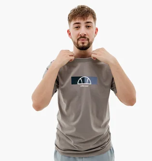 Футболка мужская Ellesse Visageo Tee Brown SHR17633-109