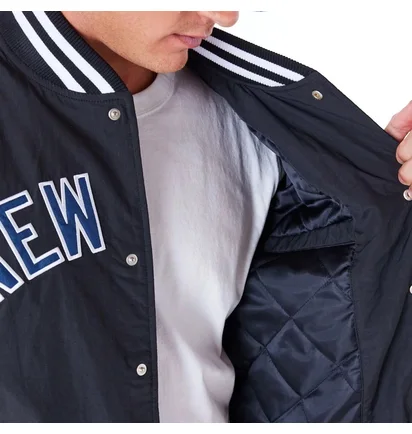 Бомбер мужской NEW ERA Wordmark Bomber Nyy Blue 60564762