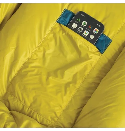 Спальник Therm-A-Rest Parsec -18C Regular Reflecting Pond Blue/Yellow 14384