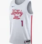 Майка мужская Nike Dri-Fit Nba Swingman James Harden Philadelphia 76Ers City Edition White DO9606-107