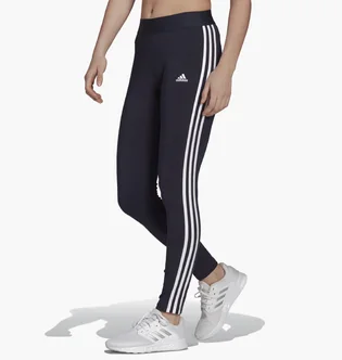 Лосини жіночі Adidas Loungewear Essentials 3-Stripes Leggings Blue H07771