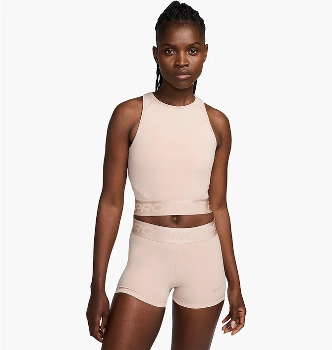Топ женский Nike Pro Dri-Fit Beige FQ7934-207