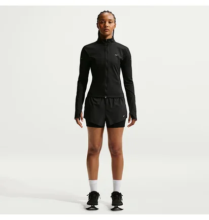 Шорты женские Nike W Nk Swift Df Mr 2N1 Black HJ5376-010