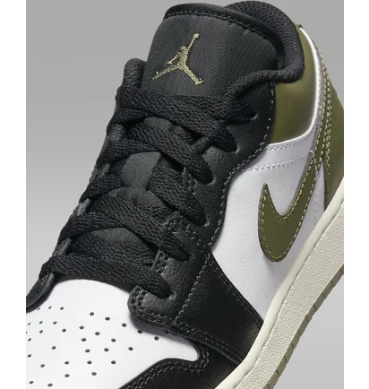 Кроссовки детские air Jordan Low (Gs) Olive/Black 553560-092