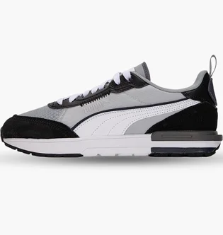 Кроссовки унисекс Puma R22 Black/Grey 383462-14