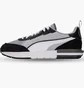 Кроссовки унисекс Puma R22 Black/Grey 383462-14