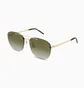 Сонцезахисні окуляри SAINT LAURENT Brown/Gold SL-309-RIMLESS-003-58