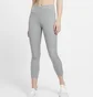 Лосини жіночі Nike W Nk Df Fast Crop Grey CZ9238-084