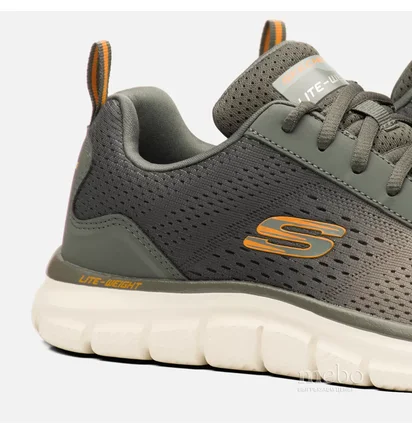 Кросівки чоловічі Skechers Track-Ripkent Grey 232399-OLV