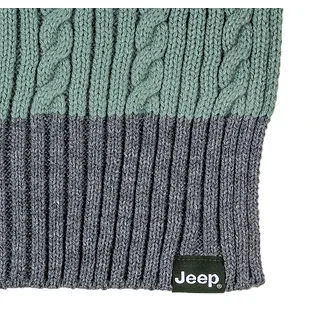 Шарф унисекс Jeep Twisted Tricot Scarf J22W Olive O102603-E858