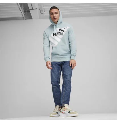 Худи мужское Puma Power Graphic Hoodie Light Blue 678963-22