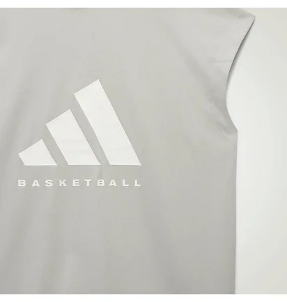 Майка унісекс Adidas Basketball Sleeveless Tee Grey Ia3445