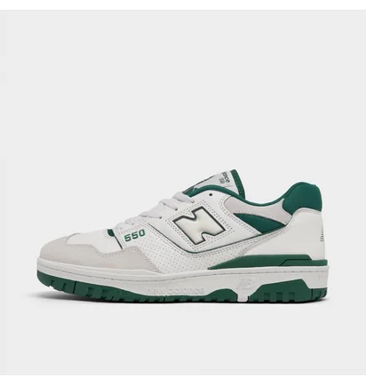 Кросівки чоловічі New Balance 550 Suede Casual Shoes White BB550STA