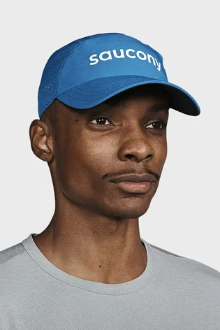 Кепка унисекс Saucony Outpace Hat Blue SAU800040-SV