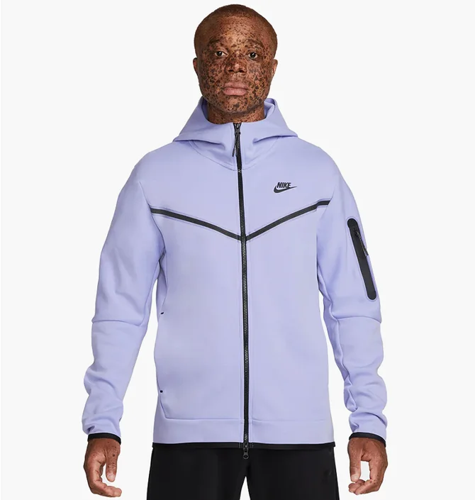 Толстовка мужская Nike Nsw Tech Fleece Violet Cu4489-569