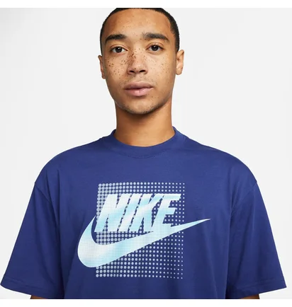 Футболка мужская Nike M Nsw Tee M90 12Mo Futura Blue DZ2997-455