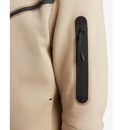 Толстовка чоловіча Nike Nsw Tech Fleece Full-Zip Hoodie Beige CU4489-247