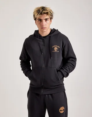 Толстовка мужская Timberland Full-Zip Hoodie Black TB0A2MNA001