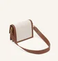 Сумка жіноча JW PEI Mini Flap Crossbody Beige/Brown BB2023BG60681JWP