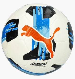 Футбольний м'яч Puma Orbita 5 Fusion Lite 290 White/Blue 084333-01