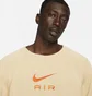 Свитшот мужской Nike Air Ft Hoodie Yellow DV9829-252