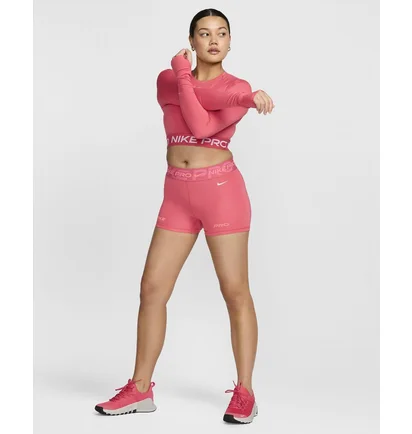 Шорты женские Nike Promid-Rise 3 Graphic Biker Shorts Pink FV7838-629