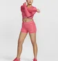 Шорты женские Nike Promid-Rise 3 Graphic Biker Shorts Pink FV7838-629